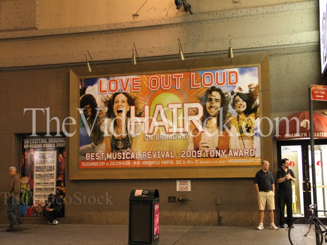 New York Hair musical sign