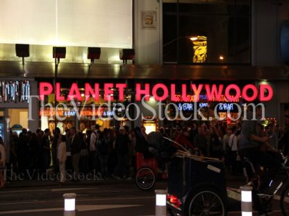 New York Times square planet Hollywood