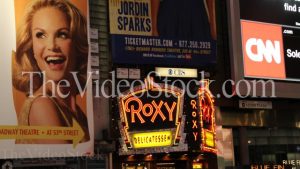 New York Times square Roxy restaurant