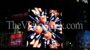 New York Times square M&M