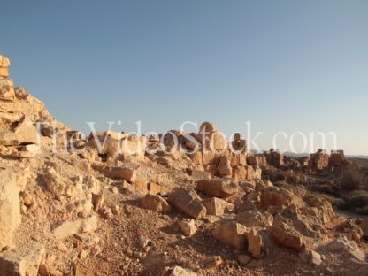ancient house on the desert
